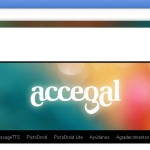 Pantalla inicial da web de accegal.org 