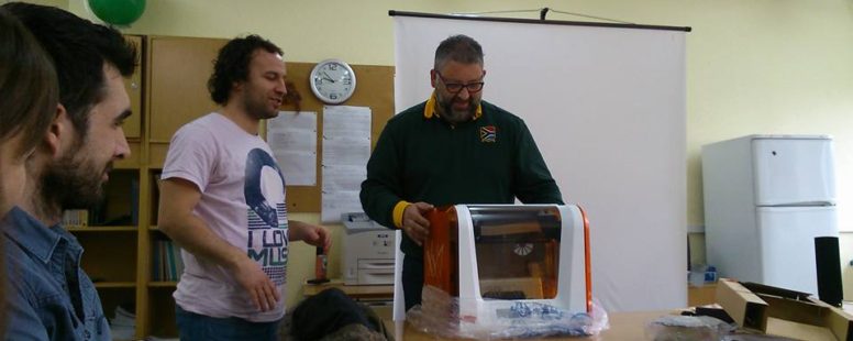 Obradoiro 3D no CEIP Rubiáns